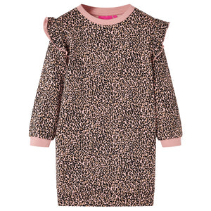 Vidaxl kinderjurk 116 middelroze