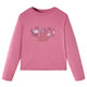 Vidaxl kindershirt met lange mouwen 104 frambooskleurig