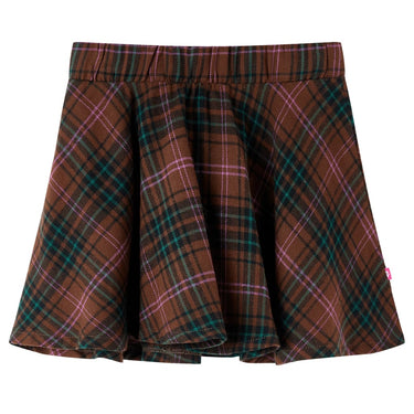 Vidaxl kinderrok 128 cognackleurig