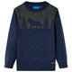 Vidaxl kindertrui gebreid 92 marineblauw