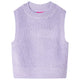 Vidaxl kinderspencer gebreid 128 lichtlila