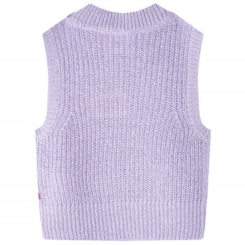Load image into Gallery viewer, VidaXL Kinderspencer gebreid 140 lichtlila
