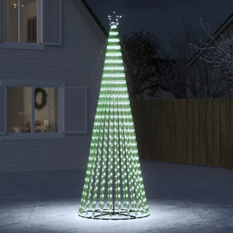 Load image into Gallery viewer, VidaXL Lichtkegel 688 koudwitte LED's 300 cm
