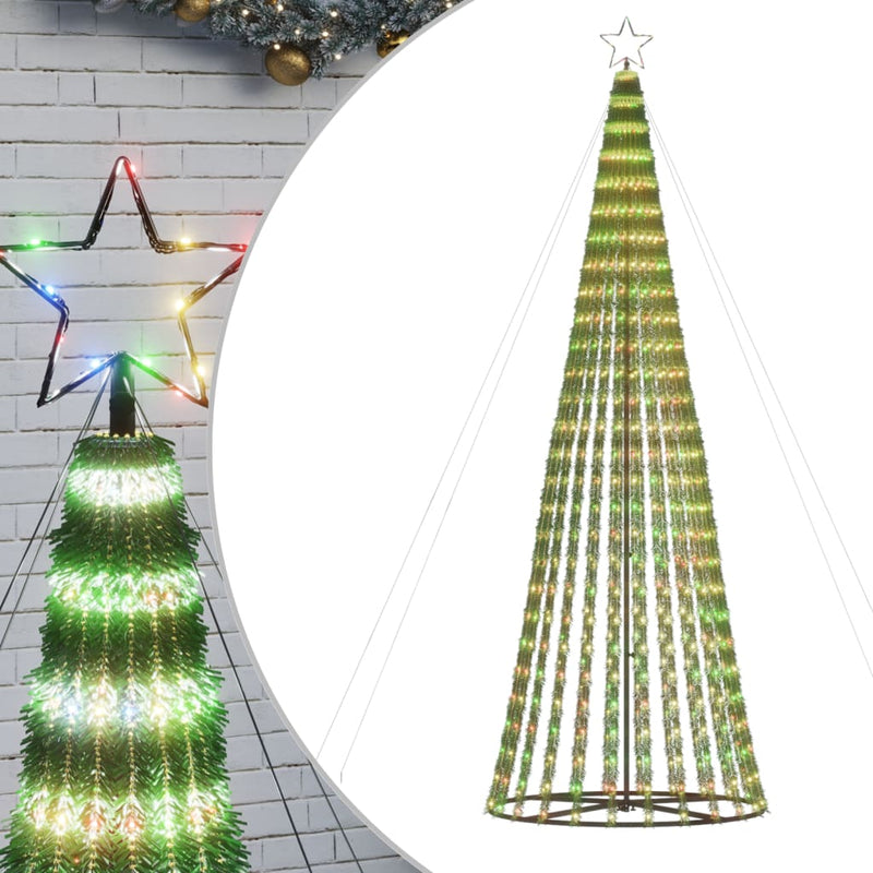 Load image into Gallery viewer, Vidaxl led-kerstboom 688 leds kleurrijk 300 cm
