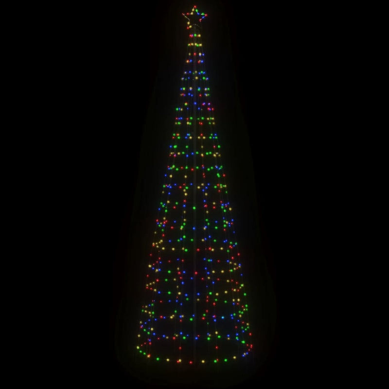 Load image into Gallery viewer, Vidaxl led-kerstboom met spikes 570 leds kleurrijk 300 cm
