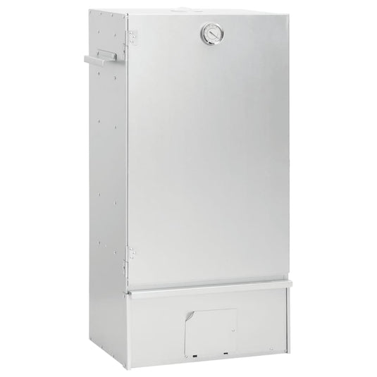 Vidaxl bbq-rookoven met koude rookgenerator gegalvaniseerd staal