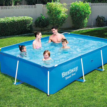 Bestway steel pro zwembad met stalen frame 259x170x61 cm 56403