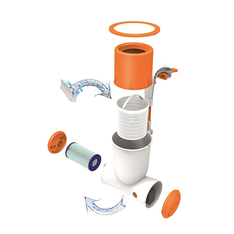 Load image into Gallery viewer, Bestway flowclear zwembadfilterpomp skimatic 3974 l u 58469
