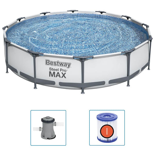 Bestway steel pro max zwembadset 366x76 cm