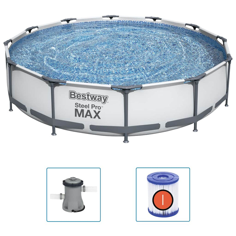 Load image into Gallery viewer, Bestway steel pro max zwembadset 366x76 cm
