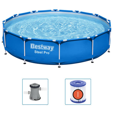 Bestway steel pro zwembad frame 366x76 cm