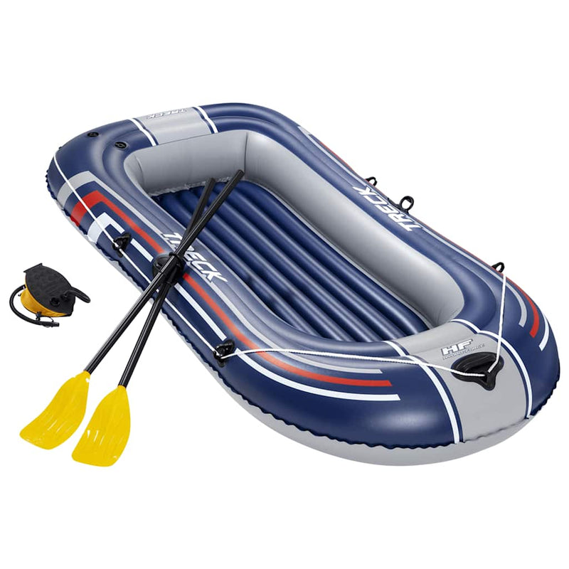 Load image into Gallery viewer, Bestway hydro-force opblaasboot met pomp en roeispanen blauw
