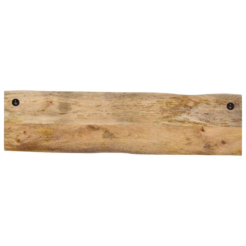 Load image into Gallery viewer, Vidaxl wandkapstok met 4 haken massief mangohout
