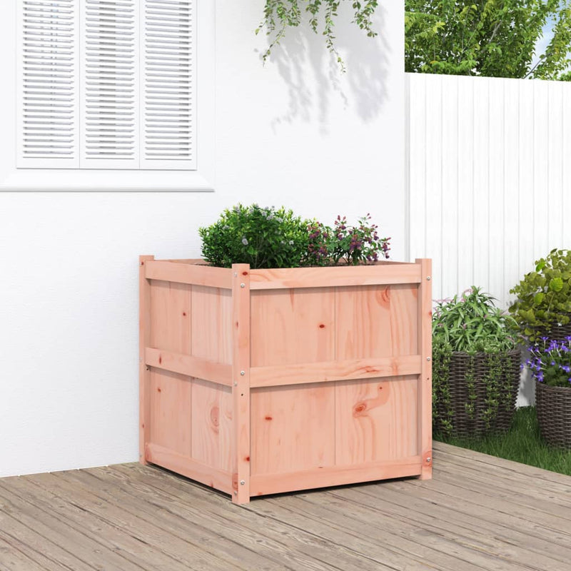 Load image into Gallery viewer, Vidaxl plantenbak 70x70x70 cm massief douglashout
