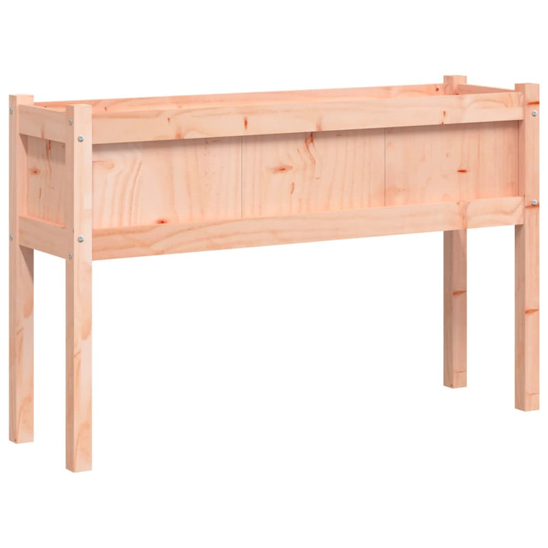 Load image into Gallery viewer, Vidaxl plantenbak met poten 110x31x70 cm massief douglashout

