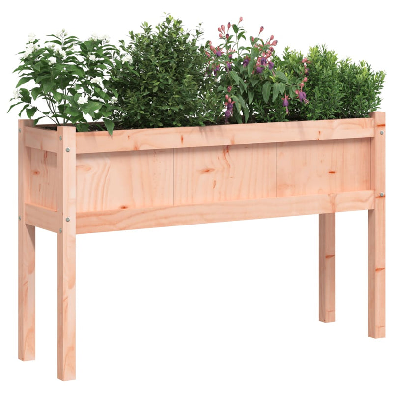 Load image into Gallery viewer, Vidaxl plantenbakken met poten 2 st massief douglashout
