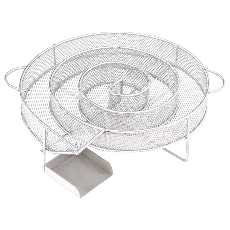 Load image into Gallery viewer, VidaXL Rookgenerator koud rond 19,5 cm roestvrij staal
