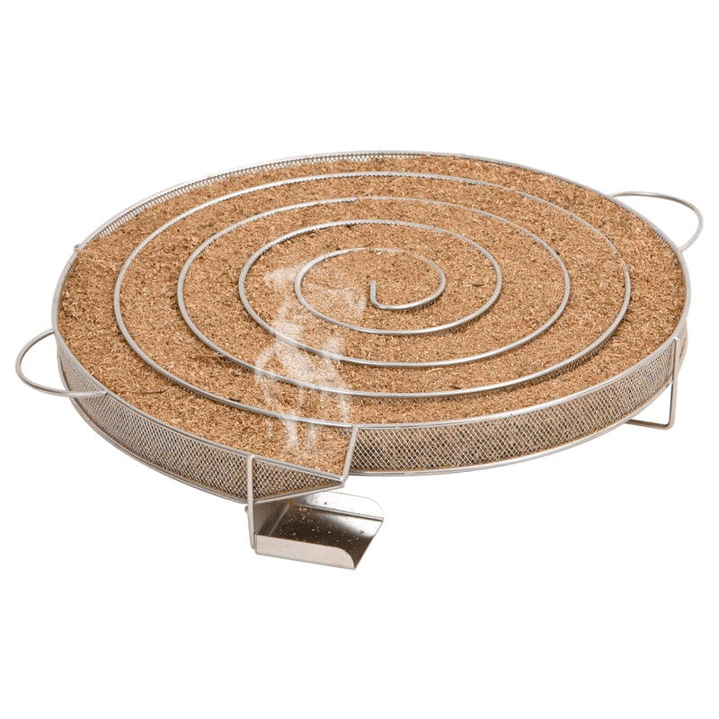 Load image into Gallery viewer, Vidaxl rookgenerator koud rond 33,5 cm roestvrij staal
