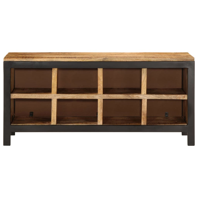 Load image into Gallery viewer, VidaXL Schoenenbankje 110x35x51 cm massief mangohout
