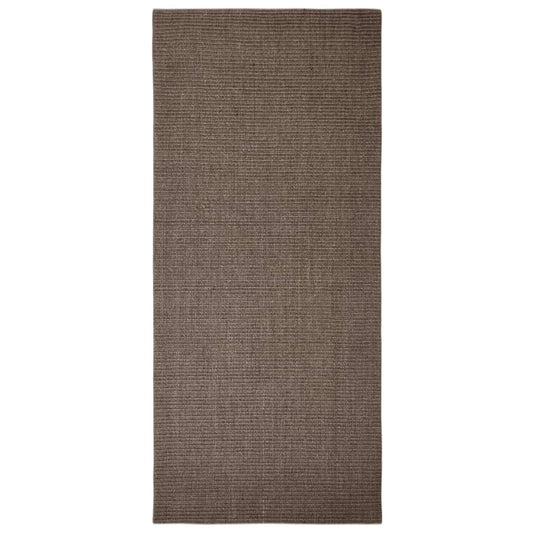 VidaXL Sisalmat voor krabpaal 66x150 cm bruin