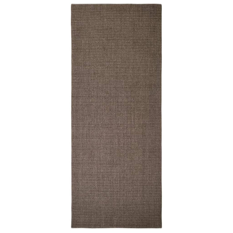 Load image into Gallery viewer, VidaXL Sisalmat voor krabpaal 80x200 cm bruin
