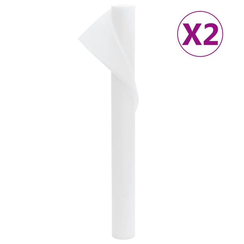 Load image into Gallery viewer, Vidaxl vliesdoek voor planten 2 rollen 70 g m² 10x1,6 m
