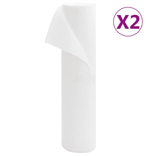 Vidaxl vliesdoek voor planten 2 rollen 70 g m² 50x1,6 m