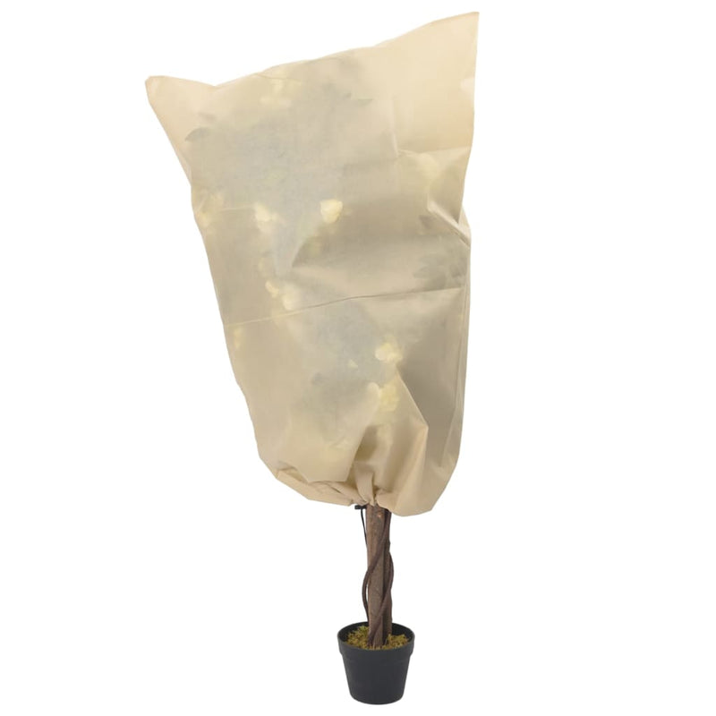 Load image into Gallery viewer, Vidaxl plantenhoezen met trekkoord 8 st 70 g m² 0,8x1 m
