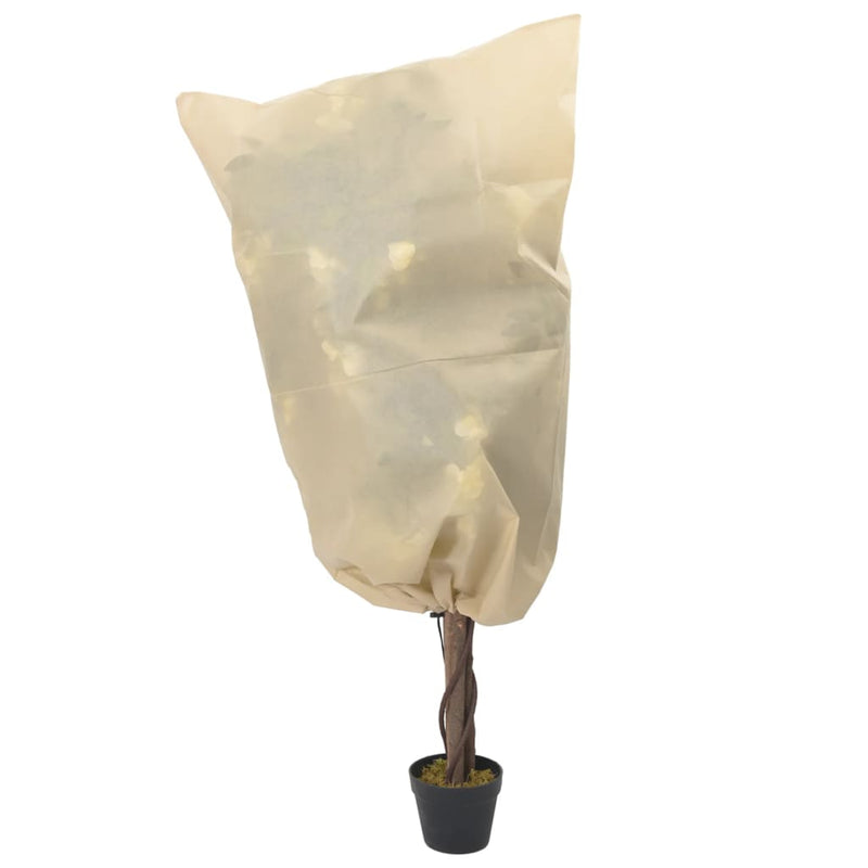 Load image into Gallery viewer, Vidaxl plantenhoezen met trekkoord 8 st 70 g m² 0,8x1,2 m
