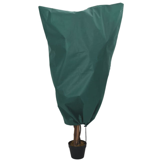 Vidaxl plantenhoezen met trekkoord 8 st 70 g m² 0,8x1,2 m