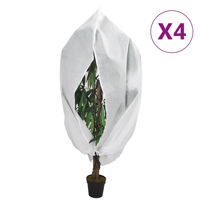 Load image into Gallery viewer, Vidaxl plantenhoezen met ritssluiting 4 st 70 g m² 3,14x2,5 m
