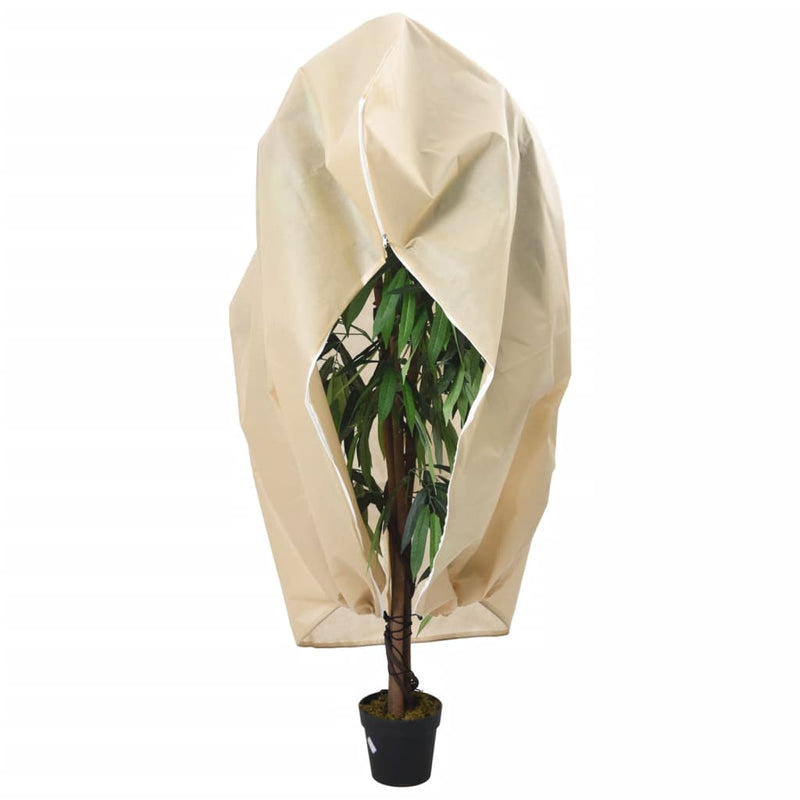 Load image into Gallery viewer, Vidaxl plantenhoezen met ritssluiting 4 st 70 g m² 3,93x3,5 m
