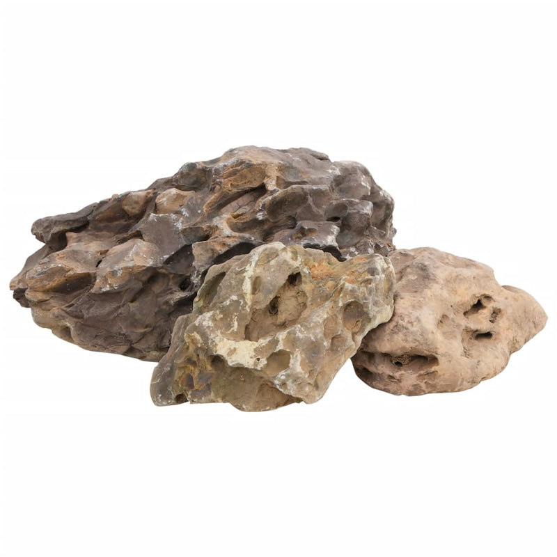 Load image into Gallery viewer, Vidaxl drakenstenen 10 kg 10-40 cm grijs
