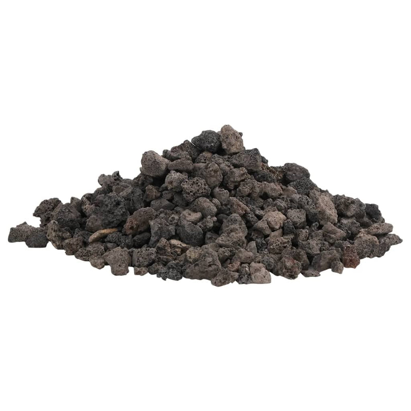 Load image into Gallery viewer, Vidaxl lavastenen 25 kg 1-2 cm zwart
