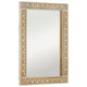 Vidaxl badkamerspiegel 50x70x2,5 cm massief mangohout en glas