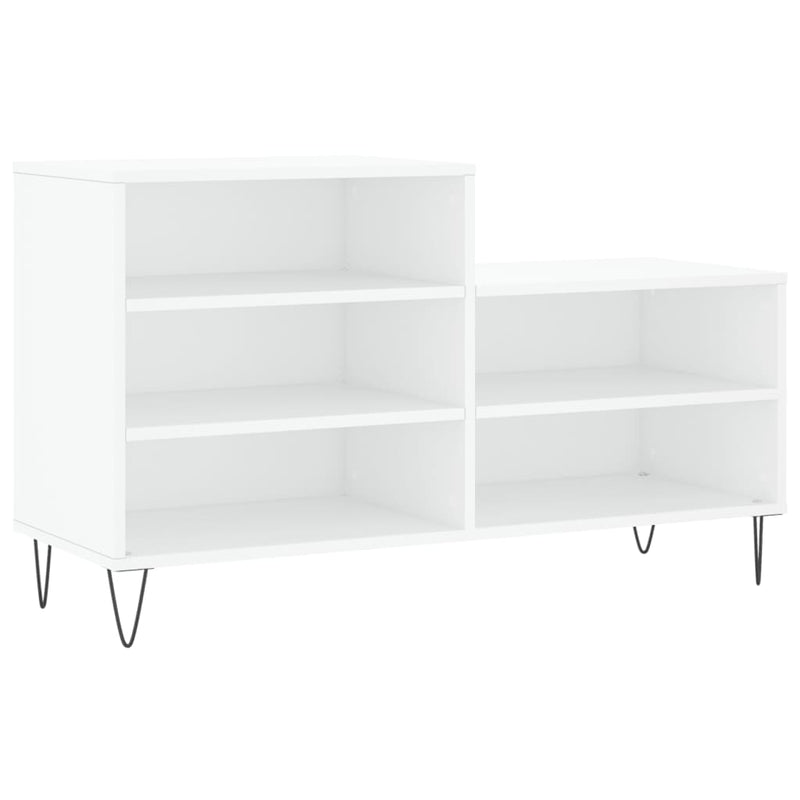Load image into Gallery viewer, Vidaxl schoenenkast 102x36x60 cm bewerkt hout wit

