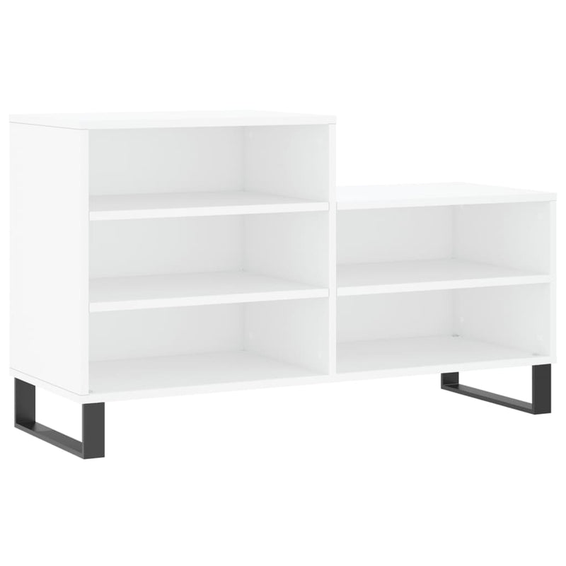 Load image into Gallery viewer, Vidaxl schoenenkast 102x36x60 cm bewerkt hout wit
