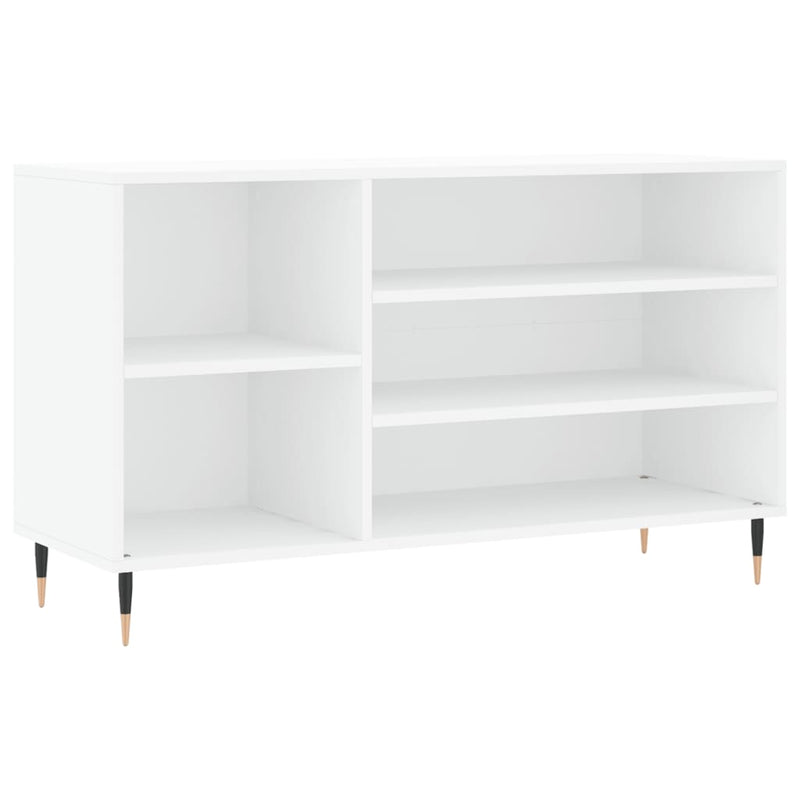 Load image into Gallery viewer, Vidaxl schoenenkast 102x36x60 cm bewerkt hout wit
