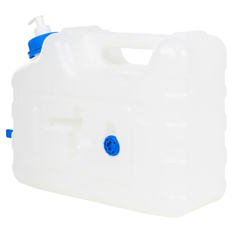 Load image into Gallery viewer, Vidaxl watertank met kraan en zeepdispenser 10 l kunststof
