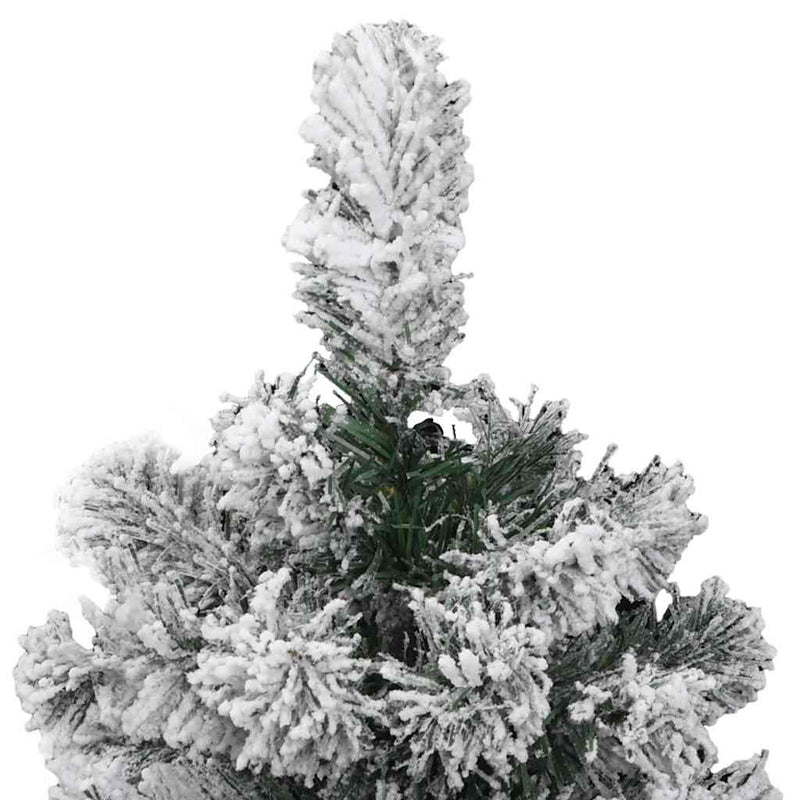 Load image into Gallery viewer, Vidaxl kunstkerstboom met scharnieren en sneeuw 150 cm
