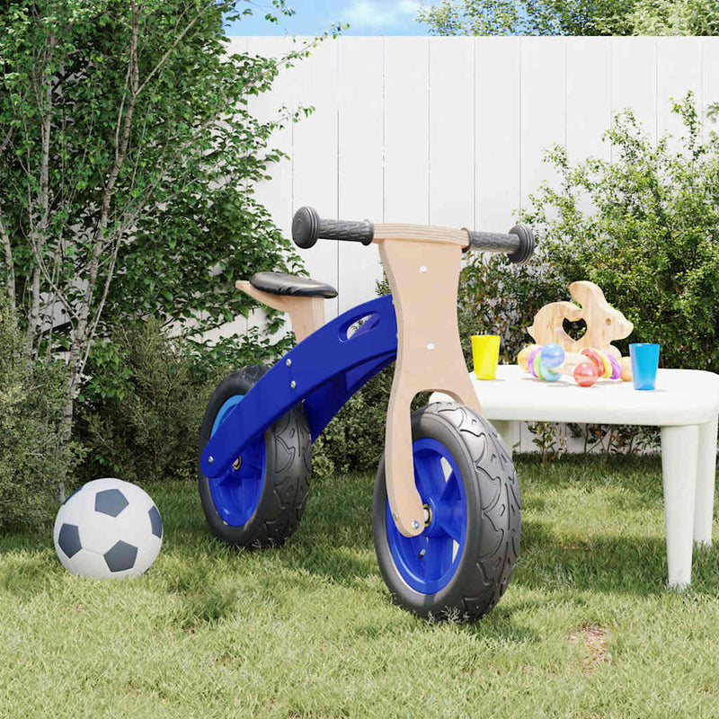 Load image into Gallery viewer, Vidaxl loopfiets voor kinderen met luchtbanden blauw
