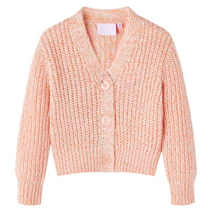 Vidaxl kindervest gebreid 128 gemengd roze