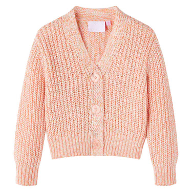 Vidaxl kindervest gebreid 128 gemengd roze