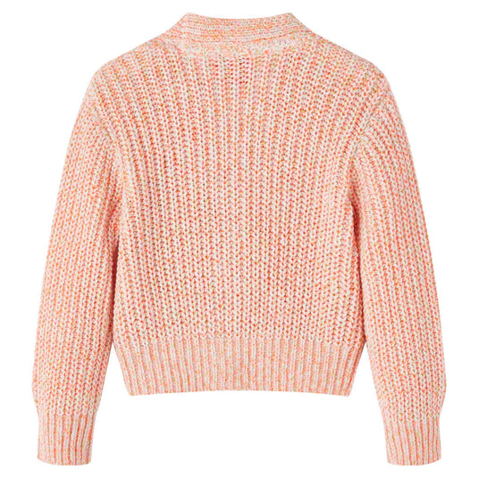 Vidaxl kindervest gebreid 128 gemengd roze