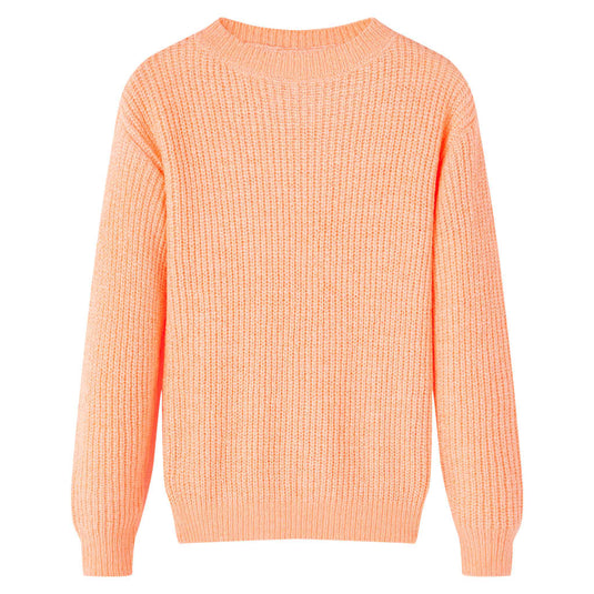 VidaXL Kindertrui gebreid 104 feloranje