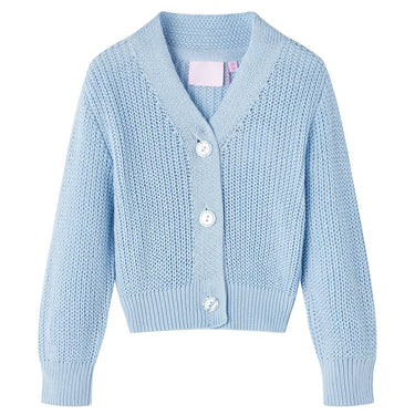 Vidaxl kindervest gebreid 104 blauw