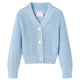 Vidaxl kindervest gebreid 104 blauw