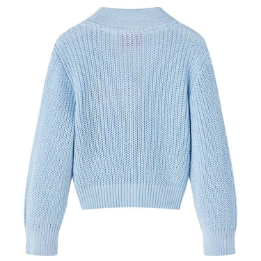 Vidaxl kindervest gebreid 104 blauw