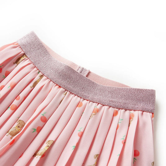 VidaXL Kinderplooirok 140 lichtoranje