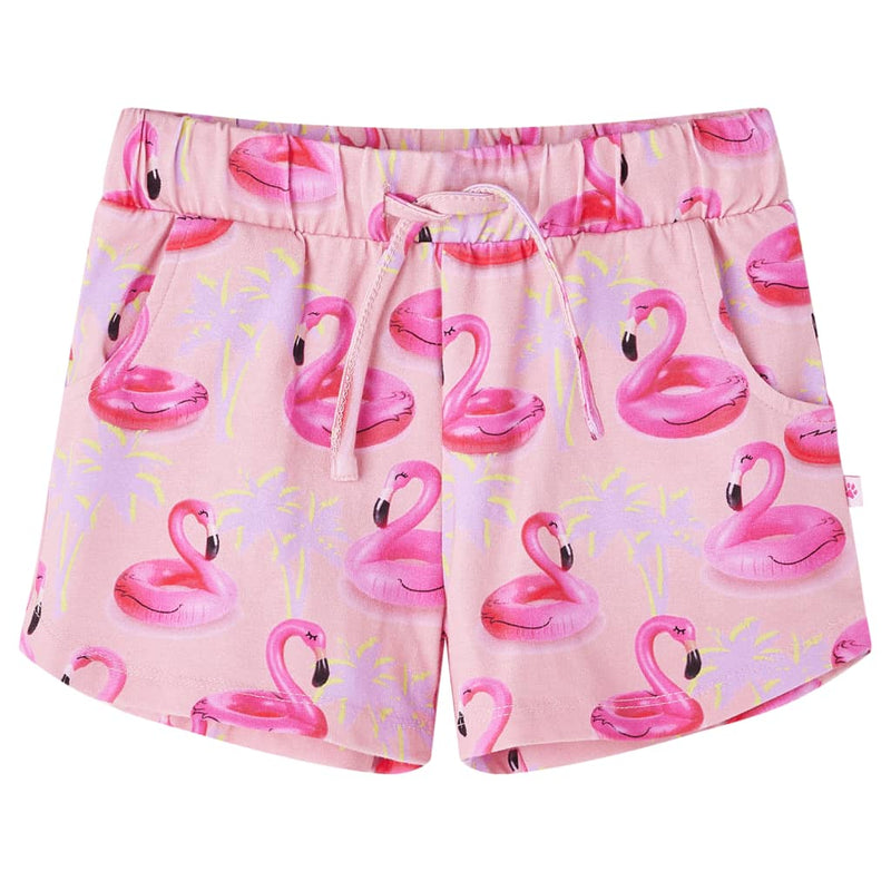 Load image into Gallery viewer, Vidaxl kindershorts met trekkoord 104 lichtroze

